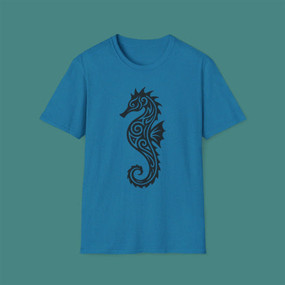 Tribal Tattoo Seahorse Unisex T-Shirt