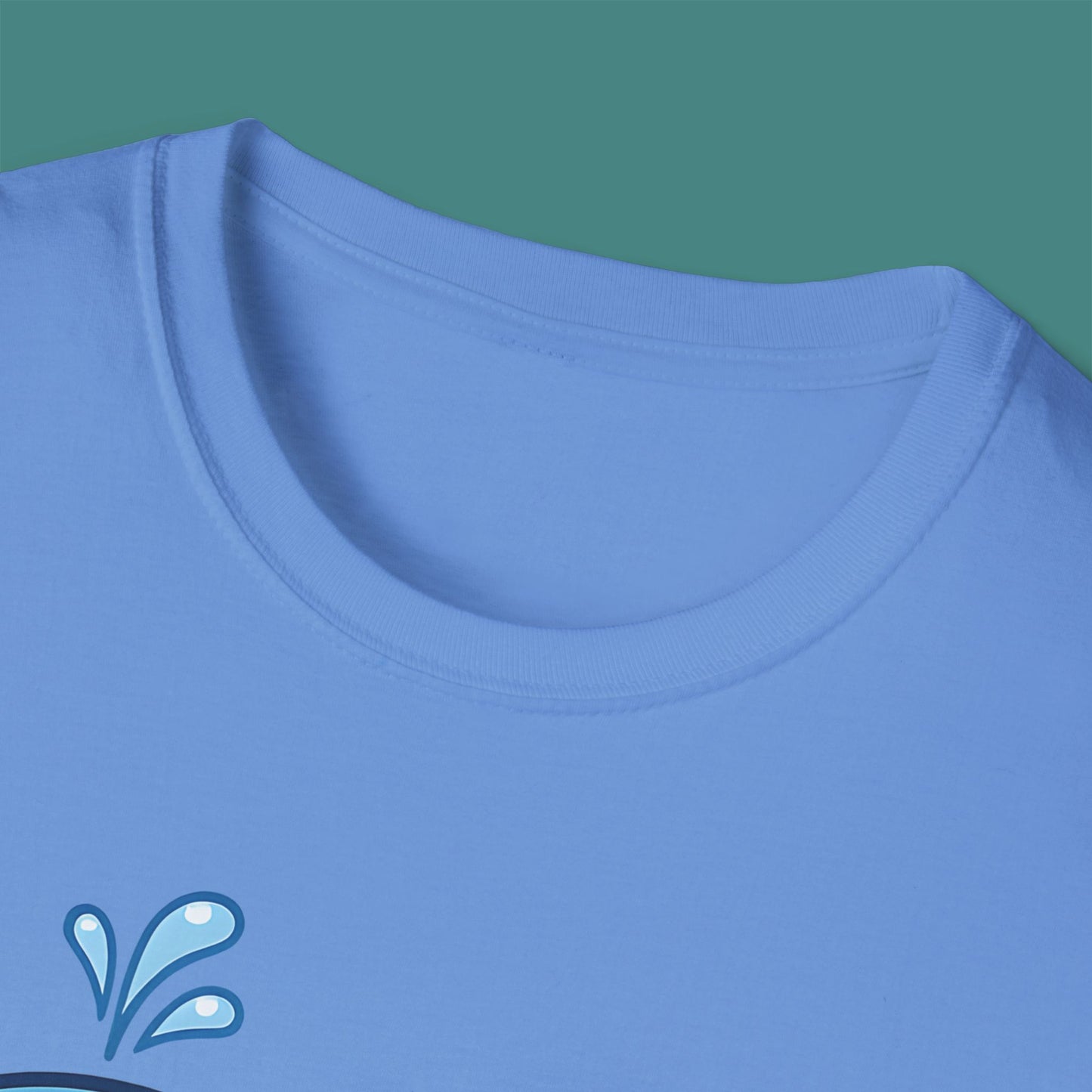 Cartoon Cute Whale Unisex T-Shirt