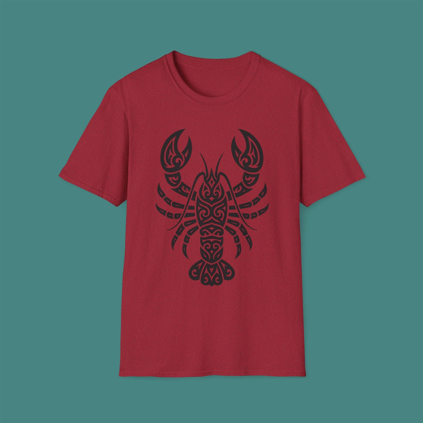 Tribal Tattoo Lobster Unisex T-Shirt