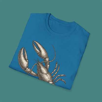 Vintage Etching Lobster Unisex T-Shirt
