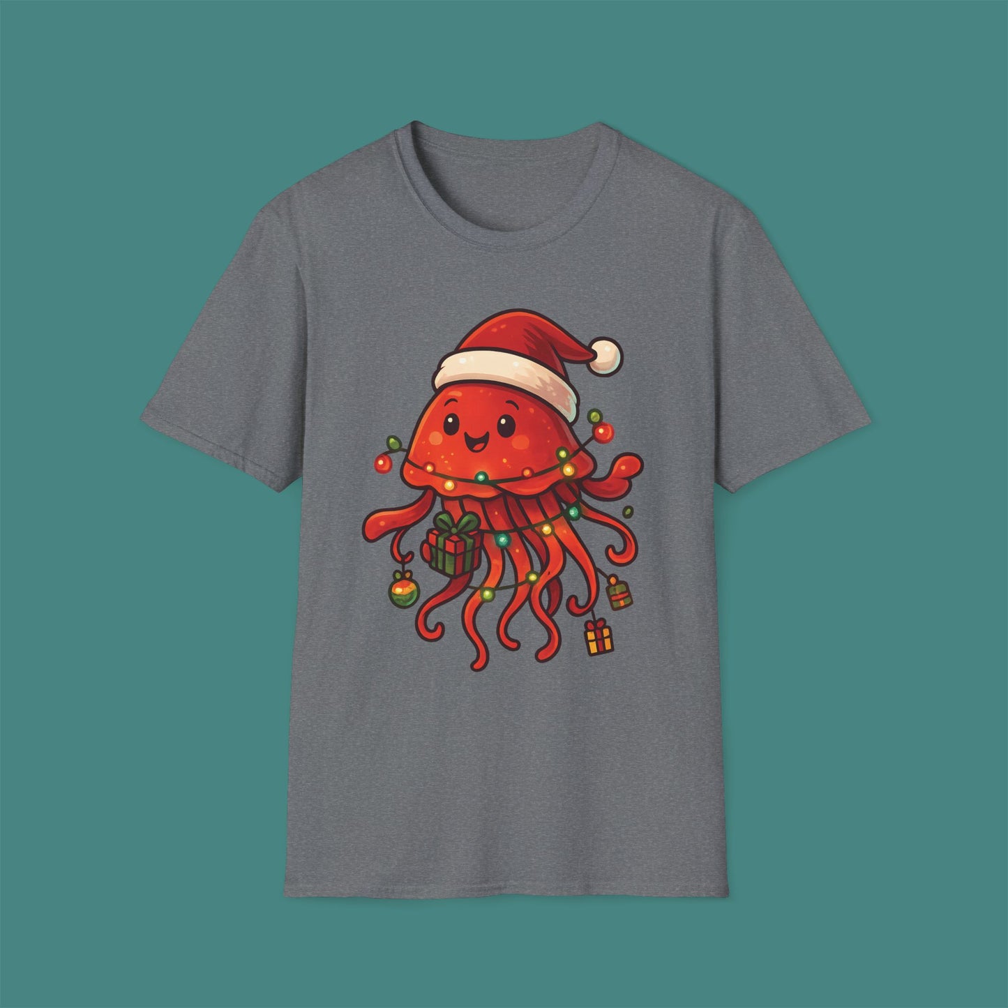 Christmas Jellyfish Unisex T-Shirt