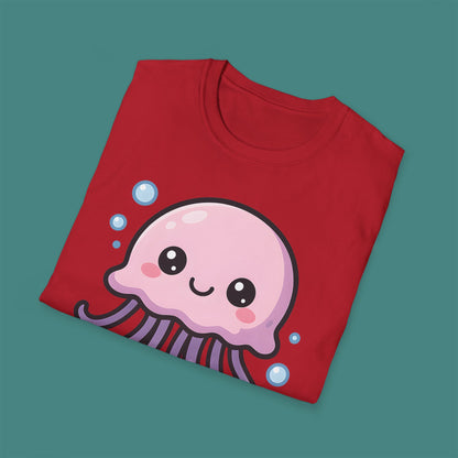 Cartoon Cute Jellyfish Unisex T-Shirt