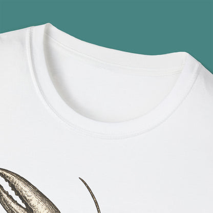 Vintage Etching Lobster Unisex T-Shirt