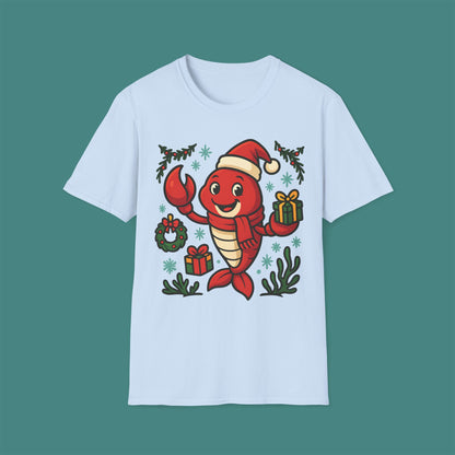 Christmas Lobster Unisex T-Shirt