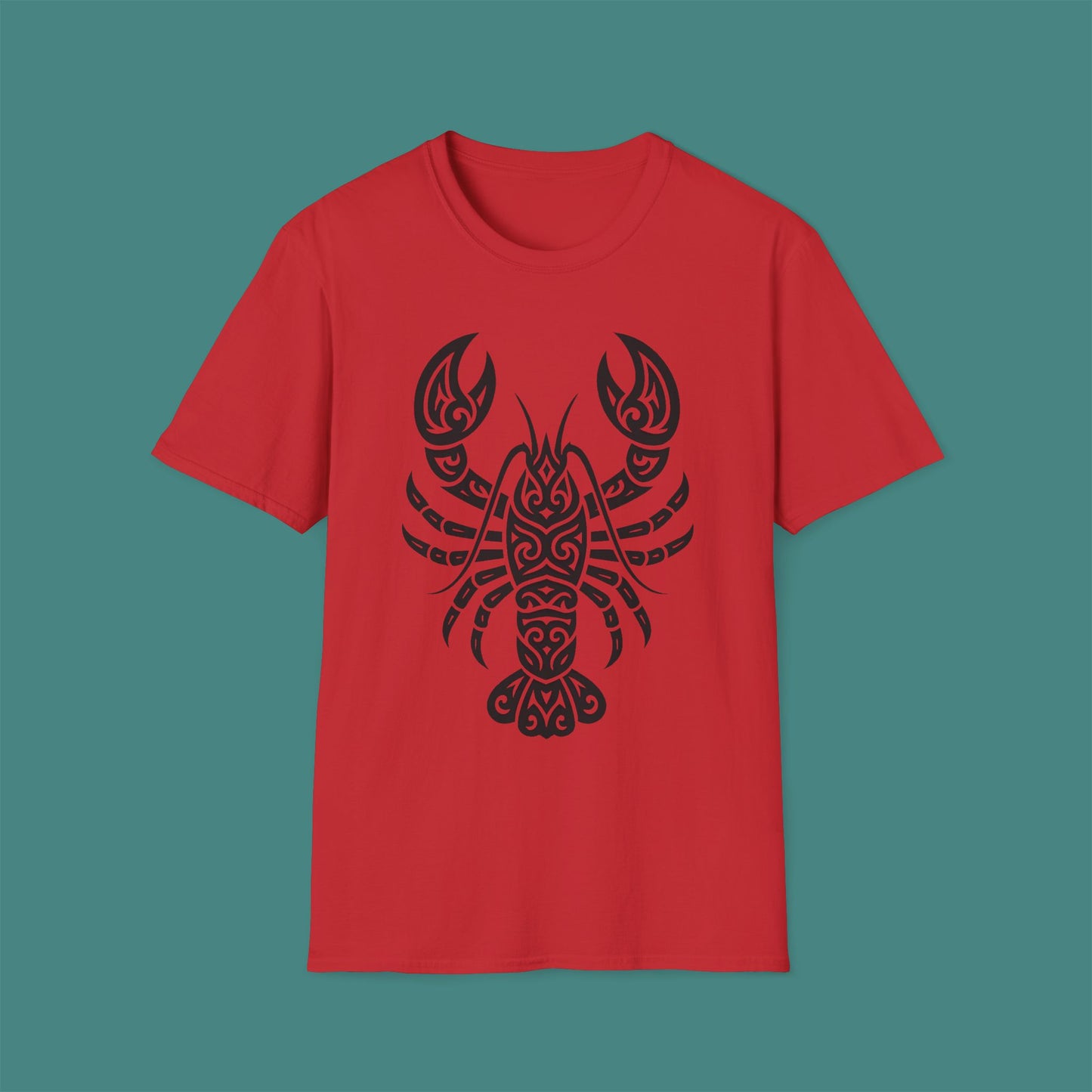 Tribal Tattoo Lobster Unisex T-Shirt