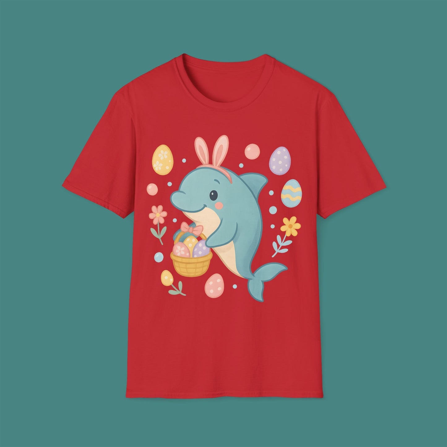 Easter Dolphin Unisex T-Shirt