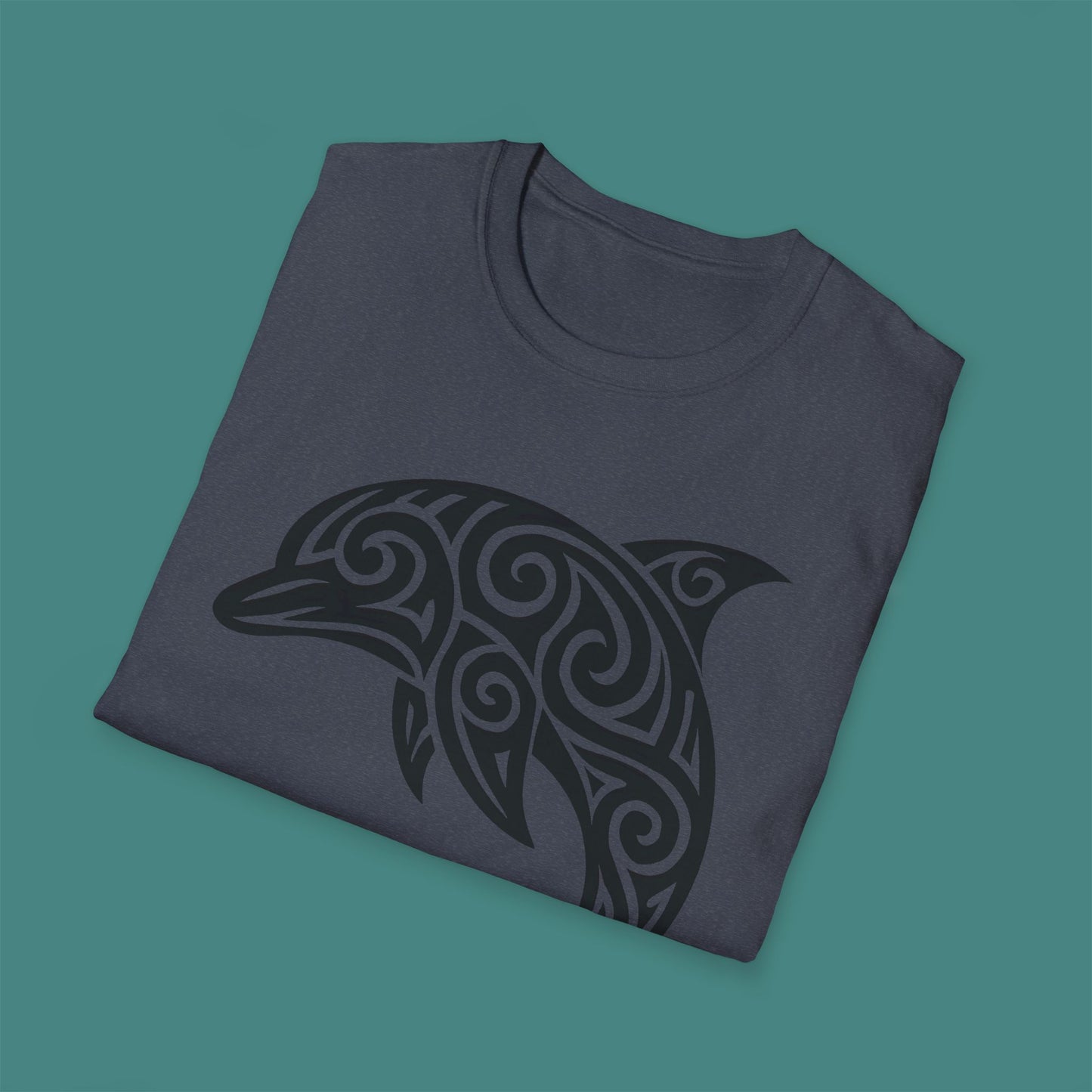 Tribal Tattoo Dolphin Unisex T-Shirt