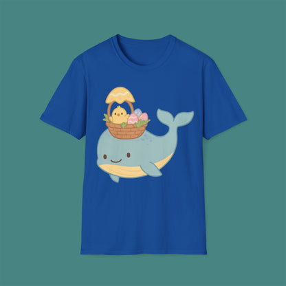 Easter Whale Unisex T-Shirt