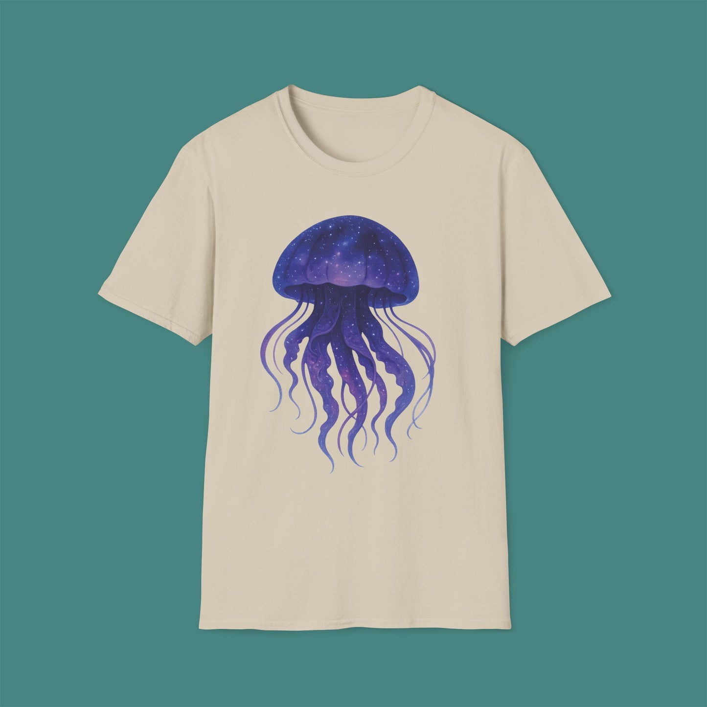 Cosmic Galaxy Jellyfish Unisex T-Shirt