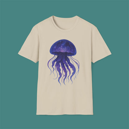 Cosmic Galaxy Jellyfish Unisex T-Shirt