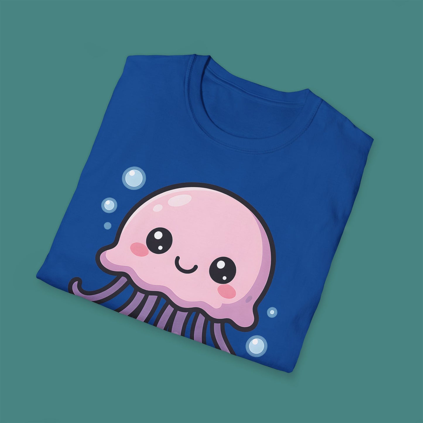 Cartoon Cute Jellyfish Unisex T-Shirt