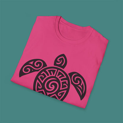 Tribal Tattoo Turtle Unisex T-Shirt