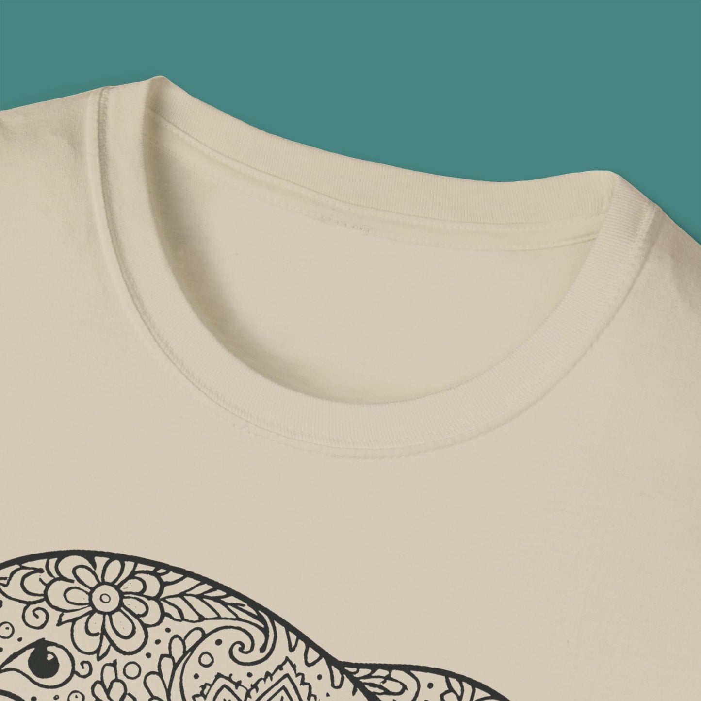 Intricate Mandala Dolphin Unisex T-Shirt