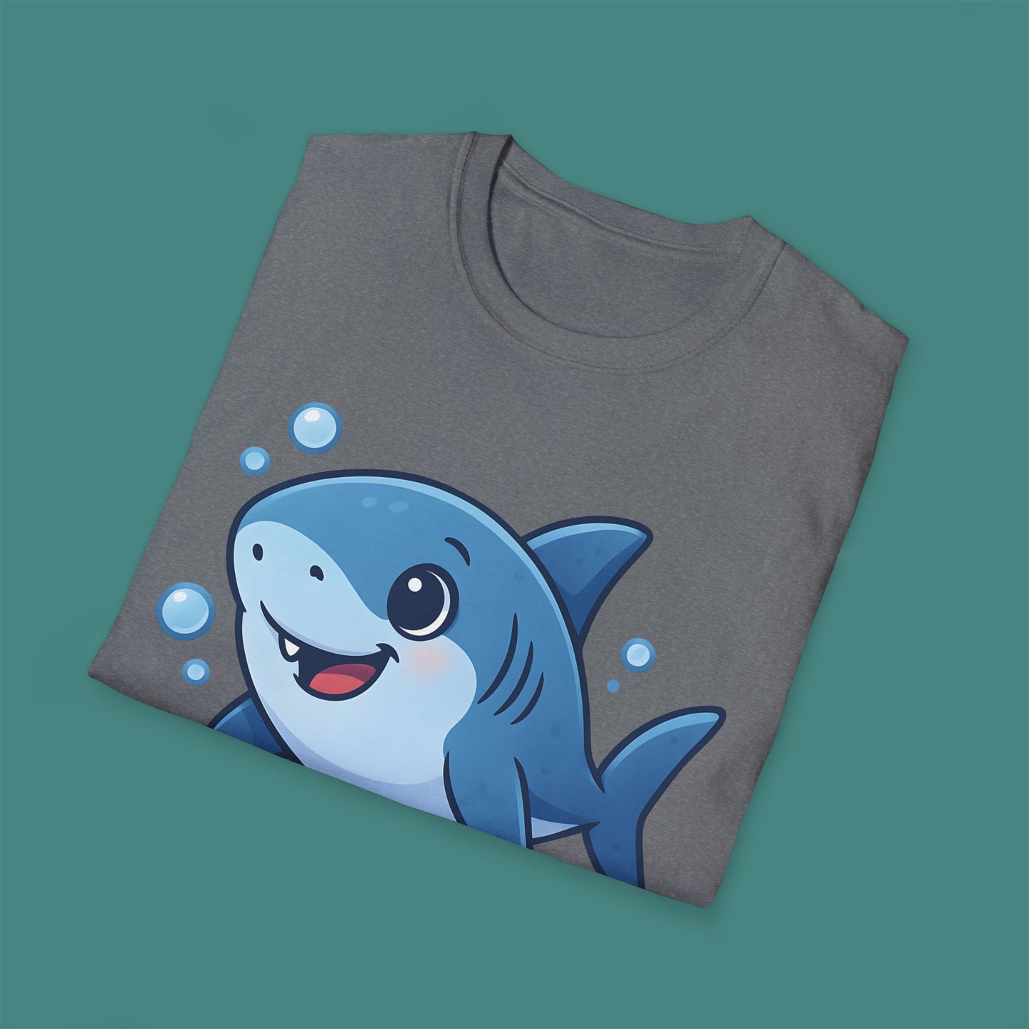 Cartoon Cute Shark Unisex T-Shirt