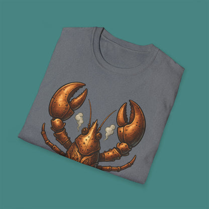 Steampunk Mechanical Lobster Unisex T-Shirt