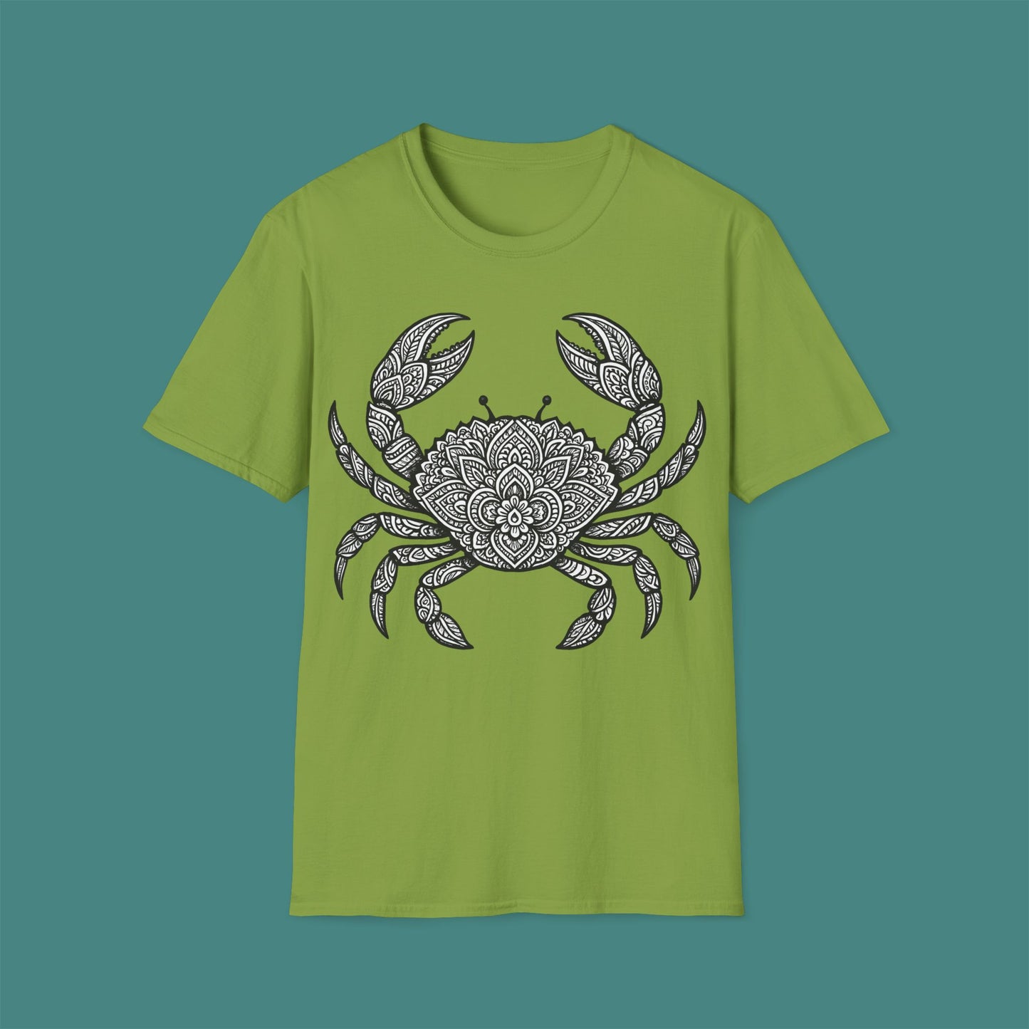 Intricate Mandala Crab Unisex T-Shirt