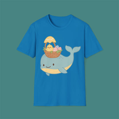 Easter Whale Unisex T-Shirt