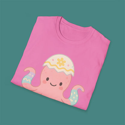 Easter Octopus Unisex T-Shirt