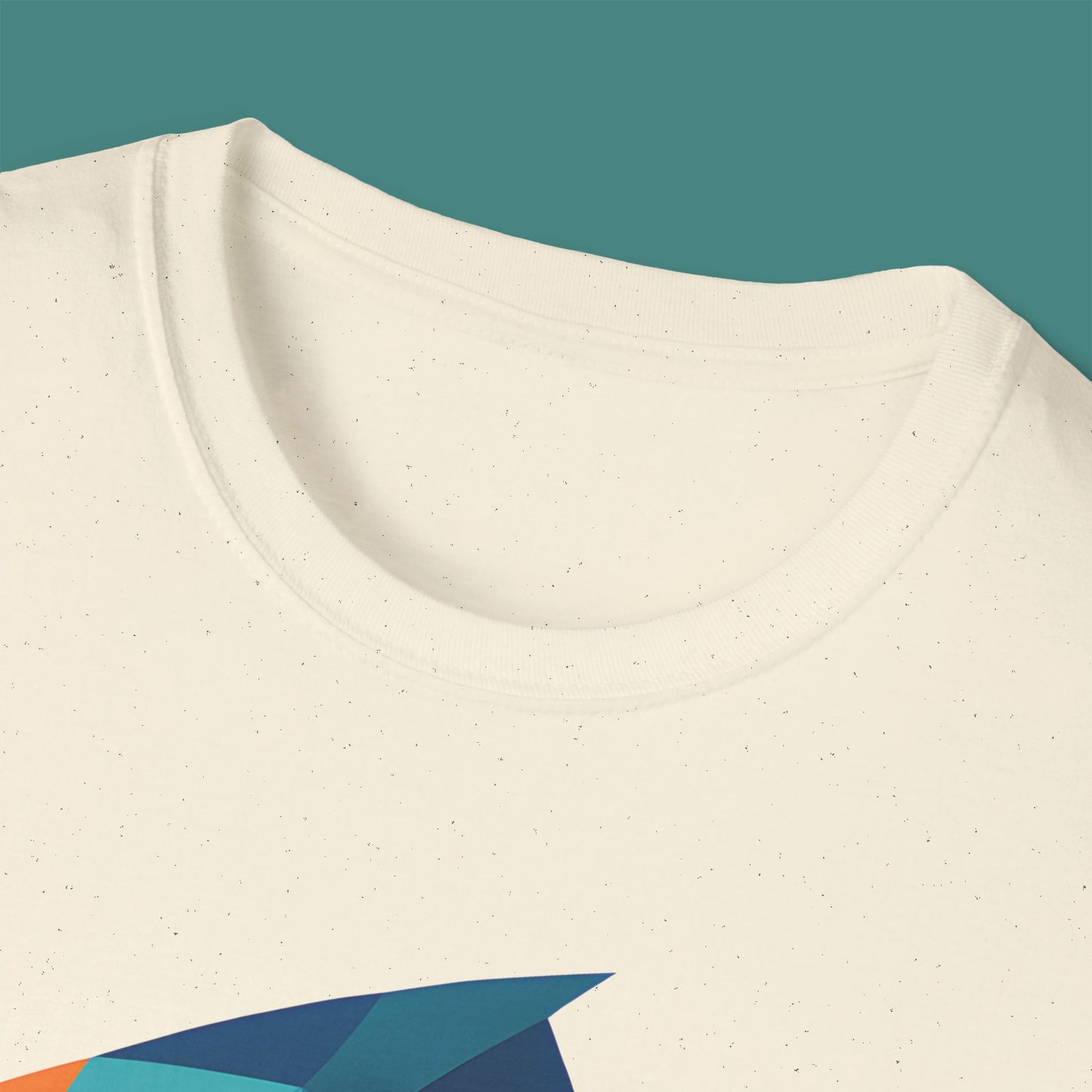 Geometric Polygon Fish Unisex T-Shirt