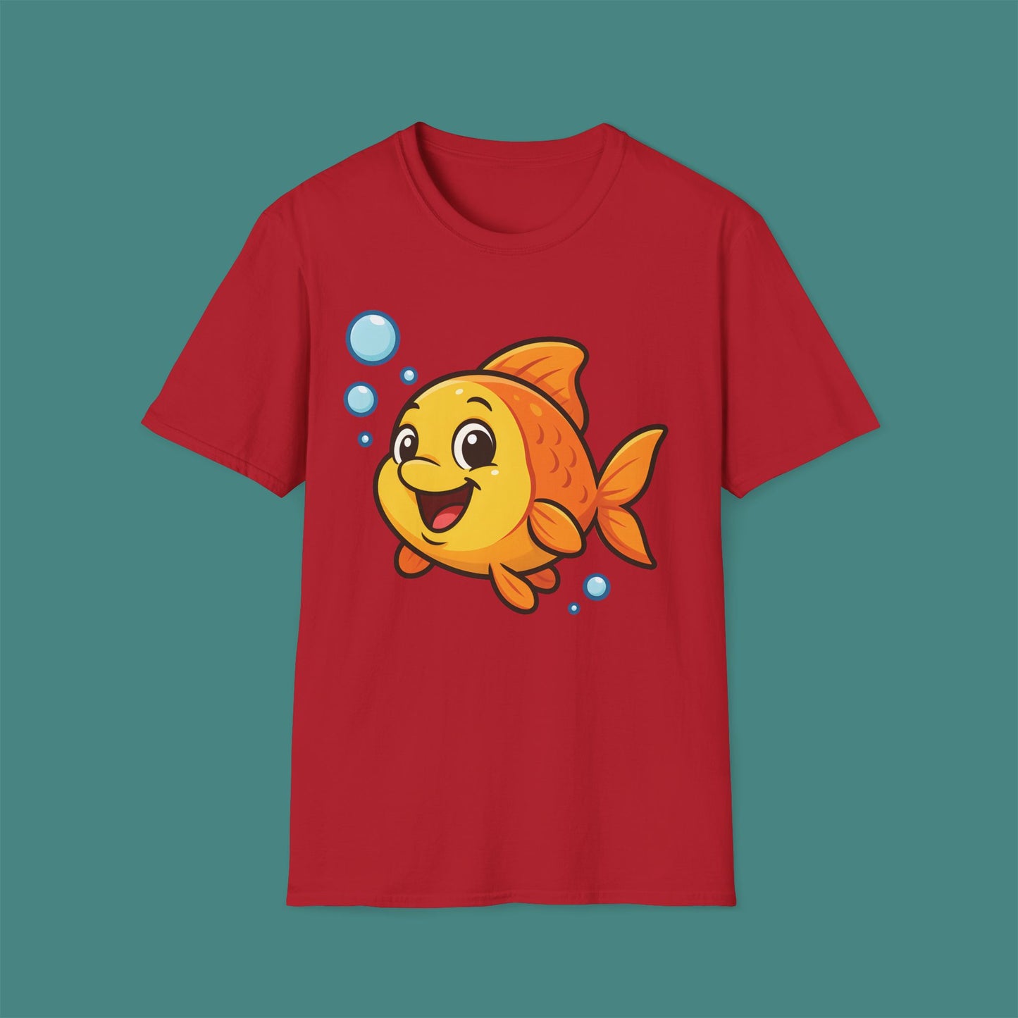 Cartoon Cute Fish Unisex T-Shirt