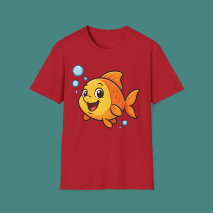 Cartoon Cute Fish Unisex T-Shirt