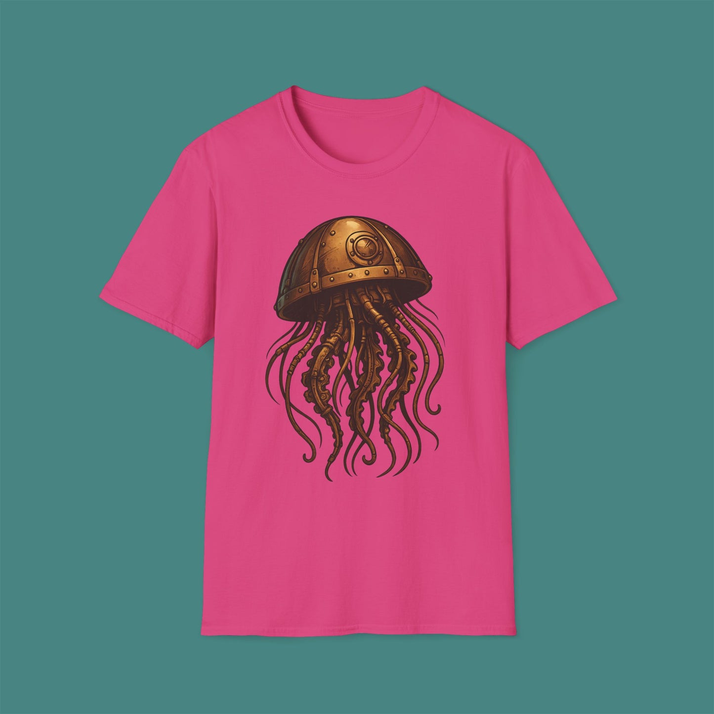 Steampunk Mechanical Jellyfish Unisex T-Shirt