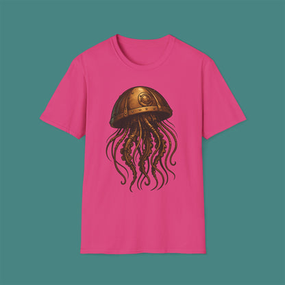 Steampunk Mechanical Jellyfish Unisex T-Shirt