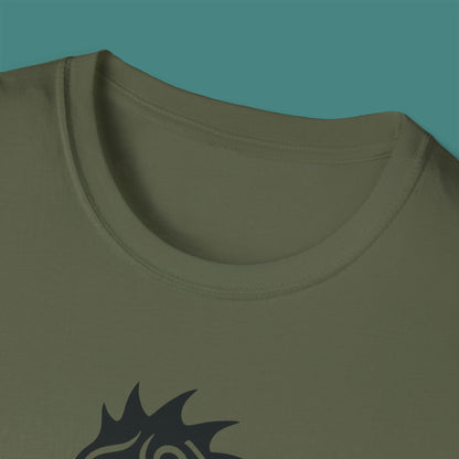 Tribal Tattoo Seahorse Unisex T-Shirt