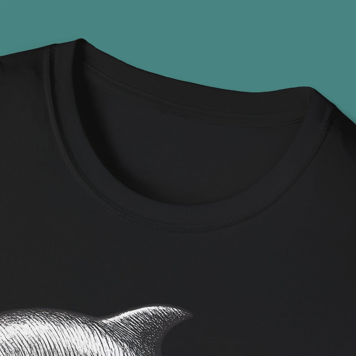Vintage Etching Dolphin Unisex T-Shirt