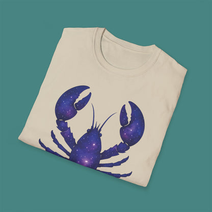 Cosmic Galaxy Lobster Unisex T-Shirt