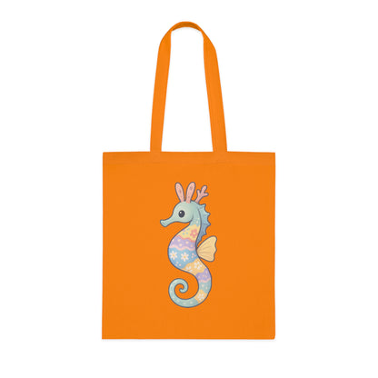 Easter Seahorse Tote Bag