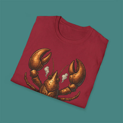 Steampunk Mechanical Lobster Unisex T-Shirt