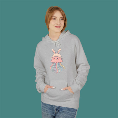 Easter Jellyfish Fleece Unisex Hoodie