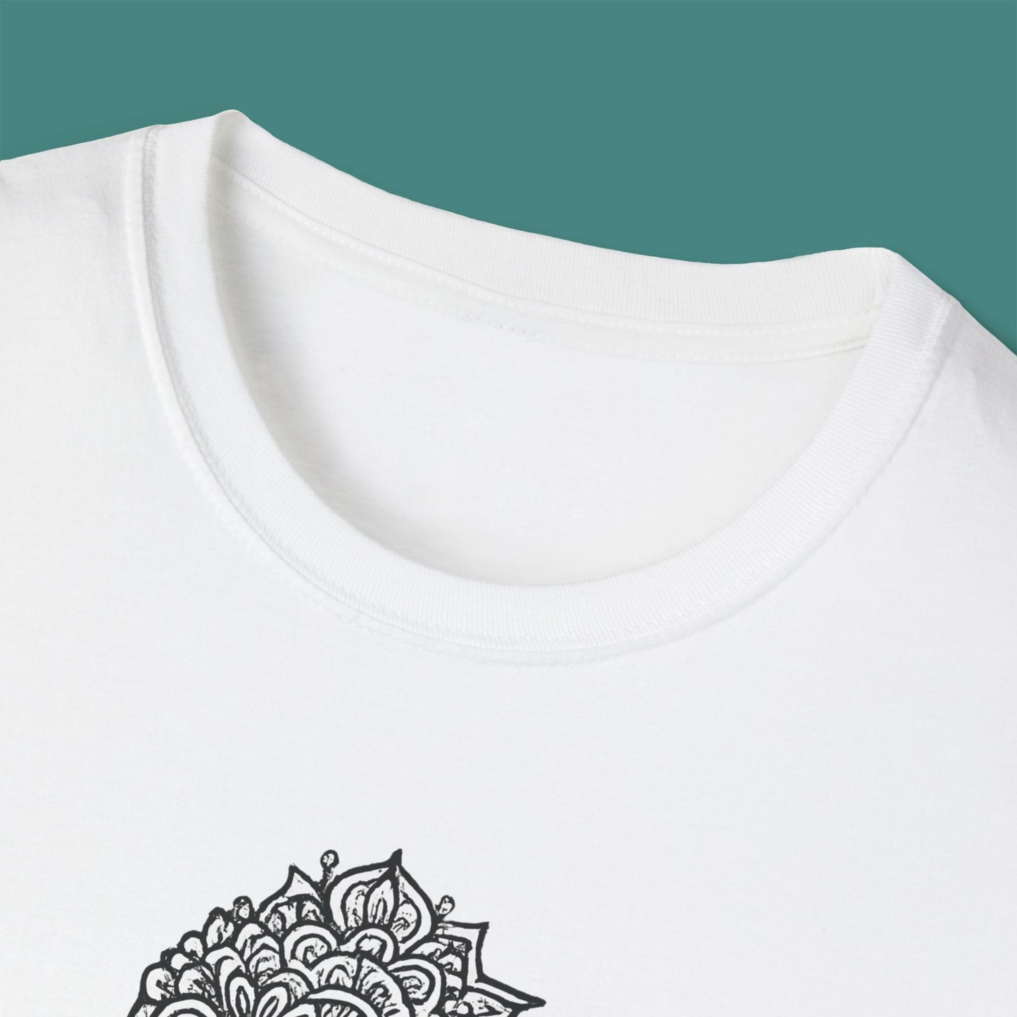 Intricate Mandala Seahorse Unisex T-Shirt