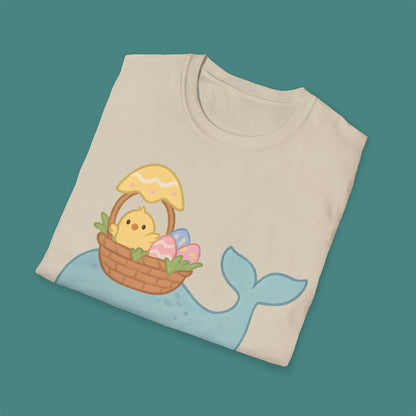 Easter Whale Unisex T-Shirt