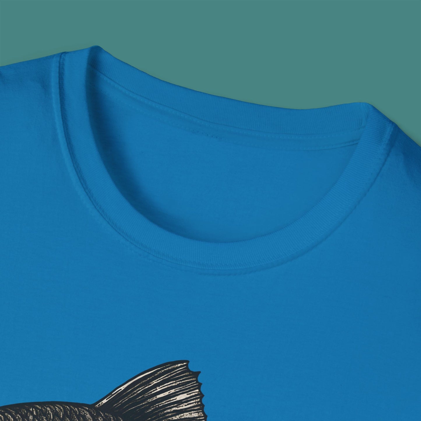 Vintage Etching Fish Unisex T-Shirt