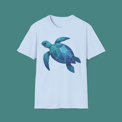 Geometric Polygon Turtle Unisex T-Shirt