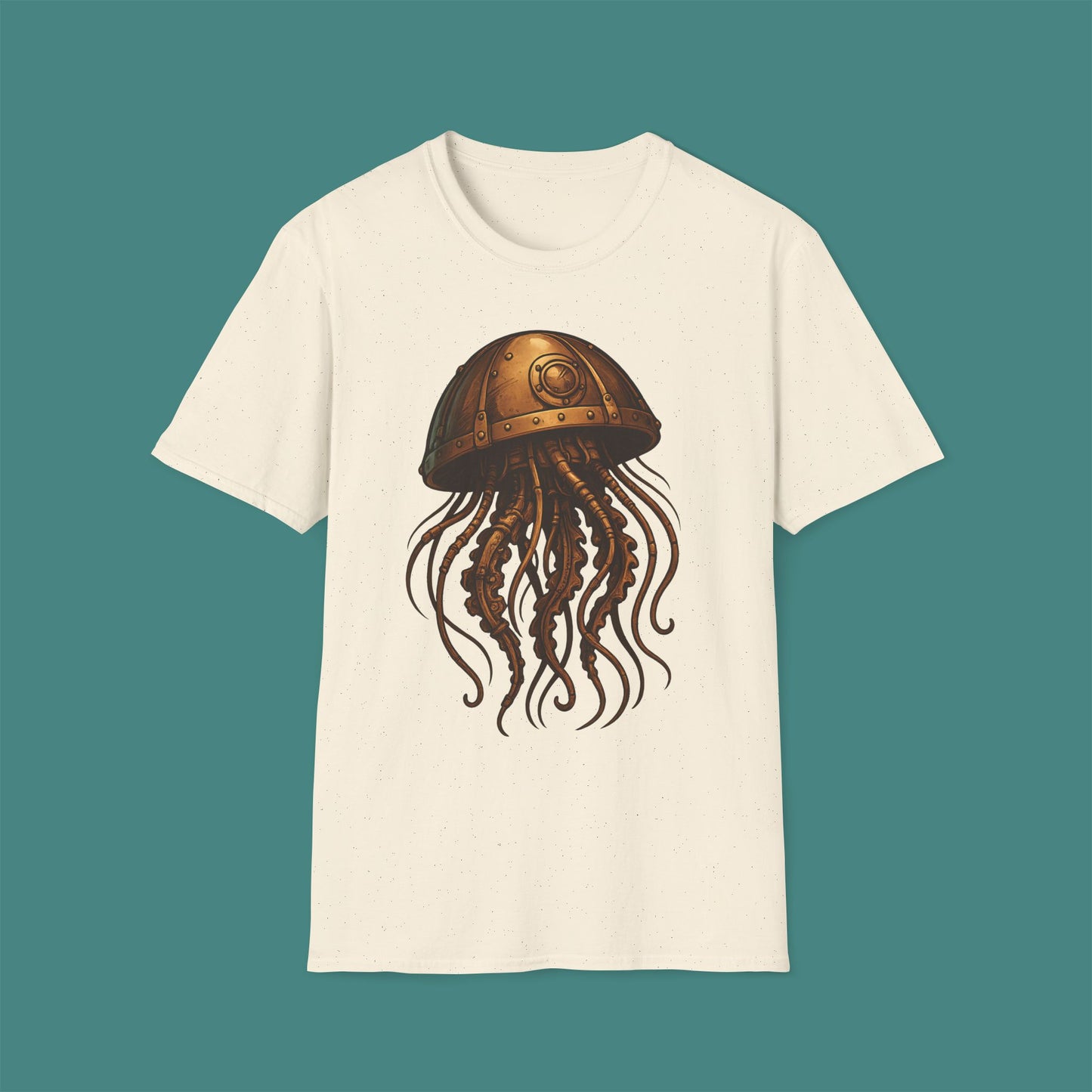 Steampunk Mechanical Jellyfish Unisex T-Shirt