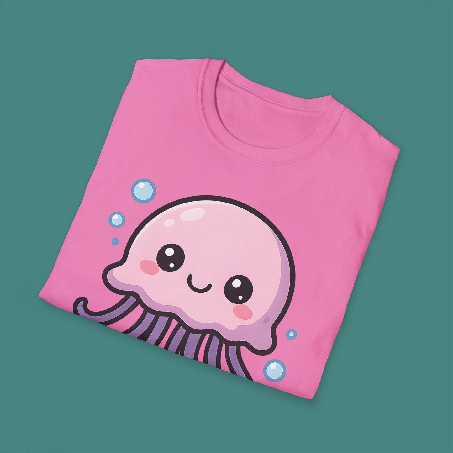Cartoon Cute Jellyfish Unisex T-Shirt