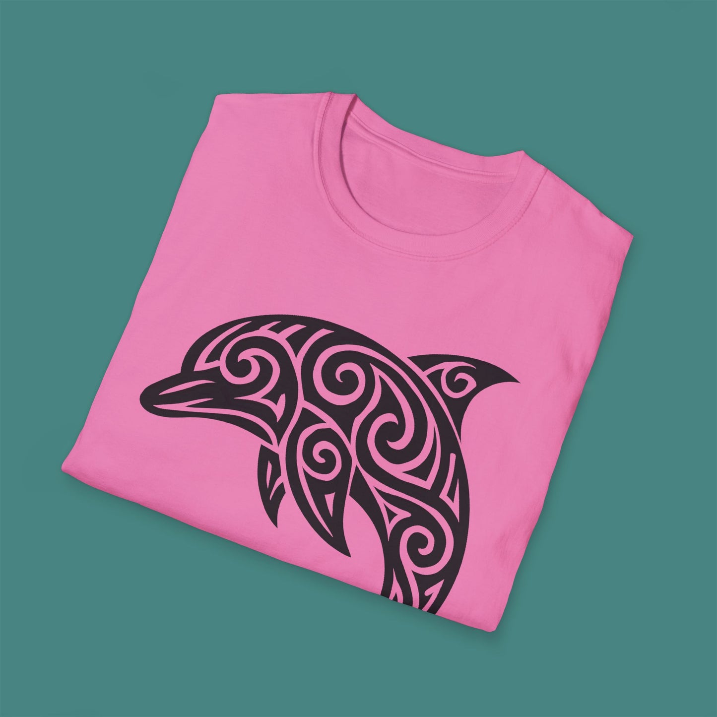 Tribal Tattoo Dolphin Unisex T-Shirt