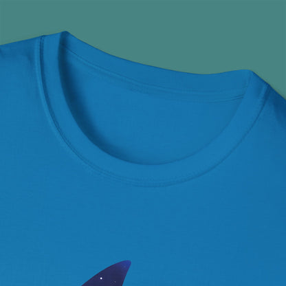 Cosmic Galaxy Shark Unisex T-Shirt