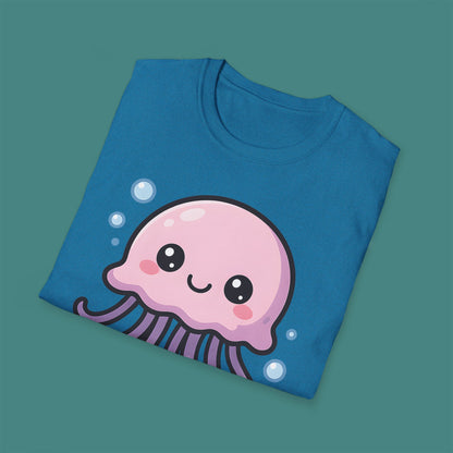 Cartoon Cute Jellyfish Unisex T-Shirt