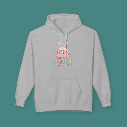 Easter Jellyfish Fleece Unisex Hoodie