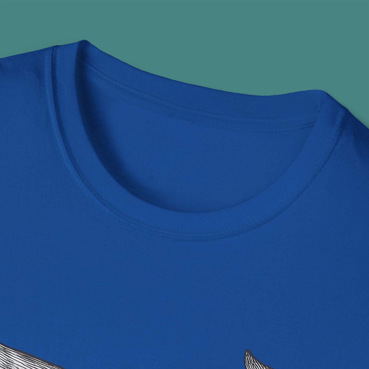Vintage Etching Whale Unisex T-Shirt