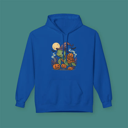 Halloween Turtle Fleece Unisex Hoodie