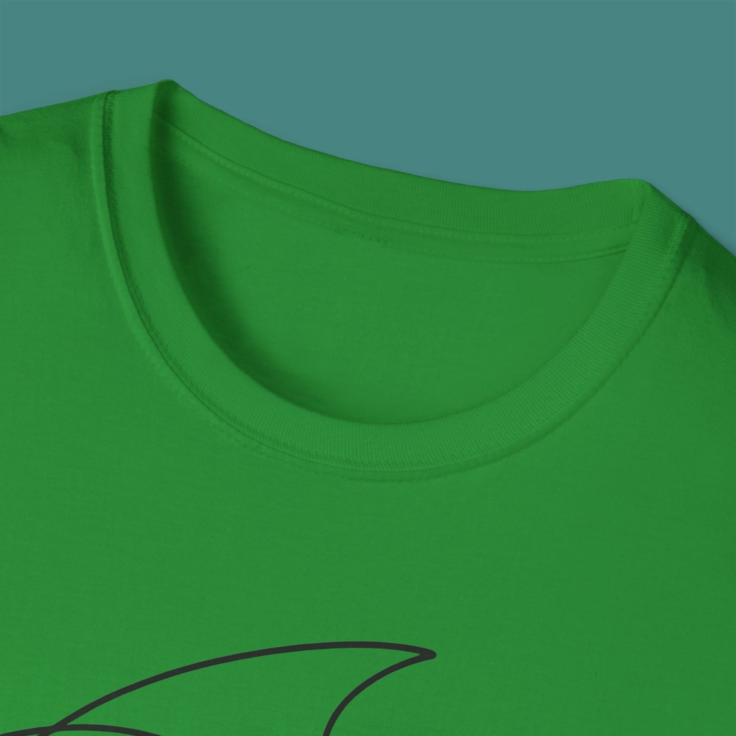 Minimalist Line Art Fish Unisex T-Shirt