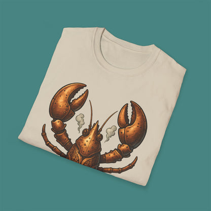 Steampunk Mechanical Lobster Unisex T-Shirt