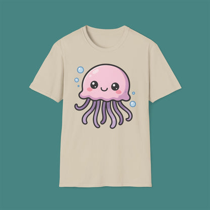 Cartoon Cute Jellyfish Unisex T-Shirt