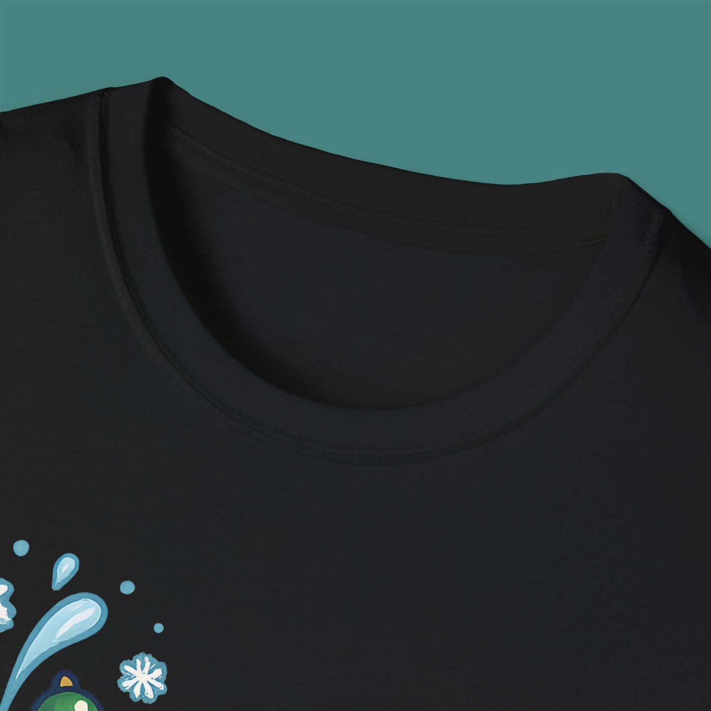 Christmas Whale Unisex T-Shirt