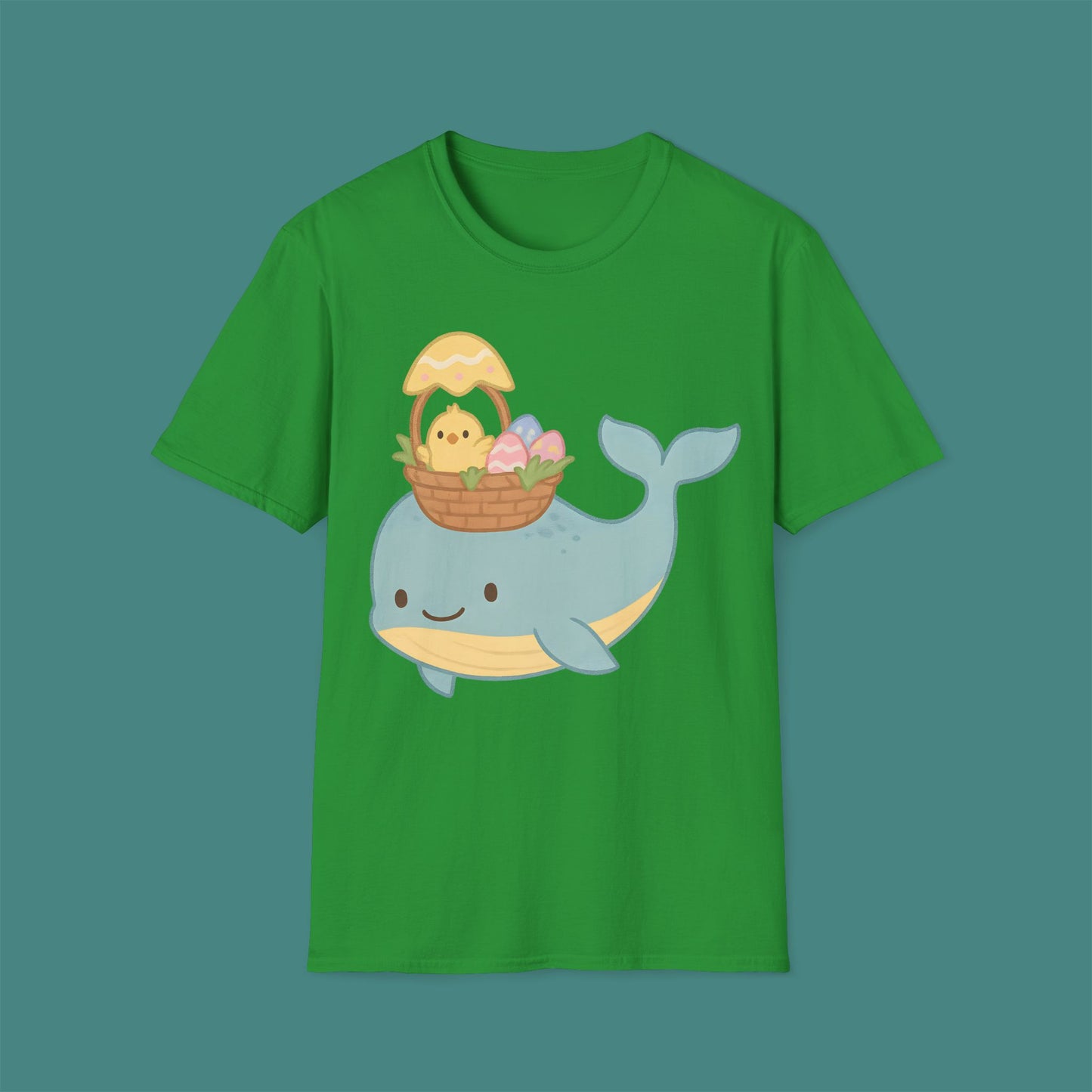 Easter Whale Unisex T-Shirt
